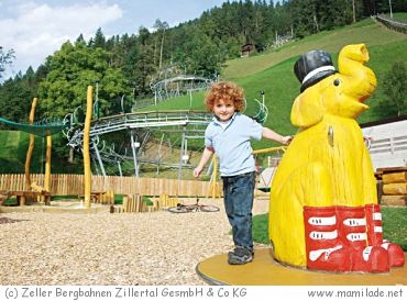 Erlebnis Spielplatz Beim Arena Coaster In Zell Im Zillertal Mamilade