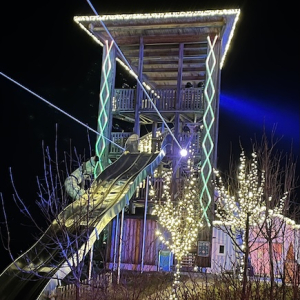 eis greissler lichterglanz spektakel lichtershow rutschenturm mamilade ausflugstipps